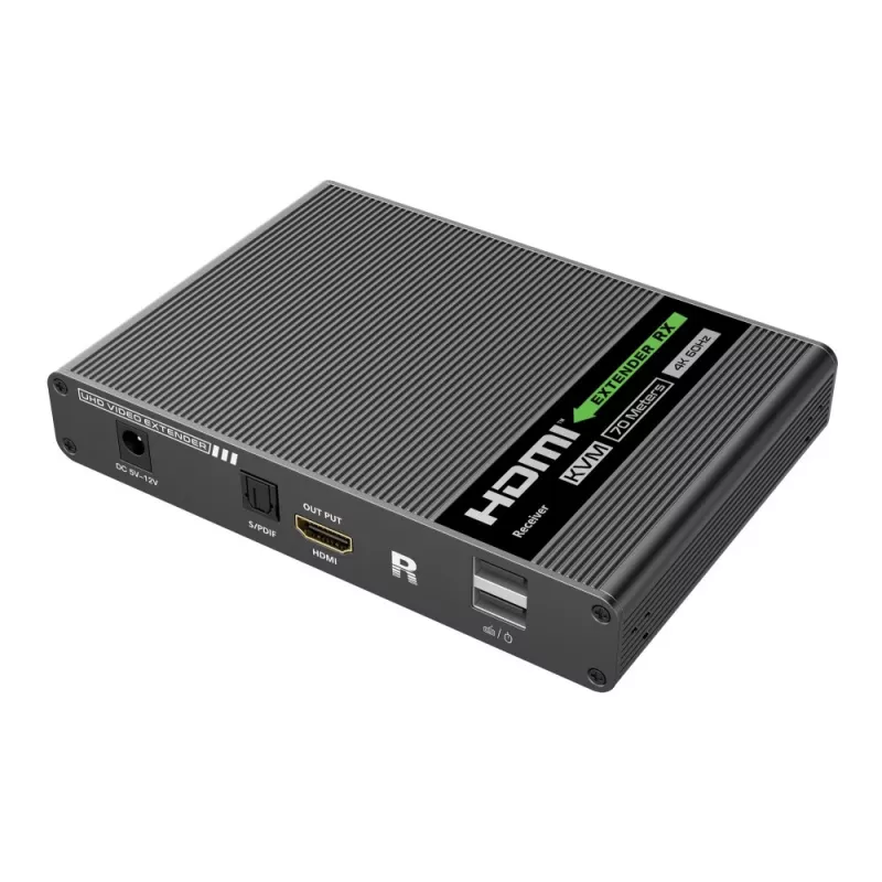 Techly IDATA HDMI-KVM67 KVM prailgintuvas siųstuvas ir imtuvas