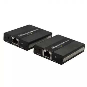 Techly IDATA-EXT-E71 AV siųstuvas ir imtuvas HDMI signalui per Ethernet, juodas
