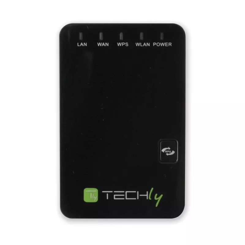 Techly sieninis Wi-Fi maršrutizatorius 300N Wi-Fi 4