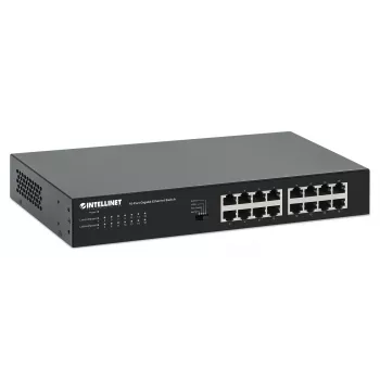 Nevaldomas tinklo jungiklis Manhattan 561815 16 prievadų Gigabit Ethernet 10/100/1000