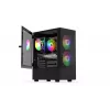 PC korpusas KRUX VAKO KRX0132 ATX juodas — grūdintas stiklas, RGB, tinka Mini‑ATX, GPU iki 31 cm, CPU aušintuvas iki 15,9 cm