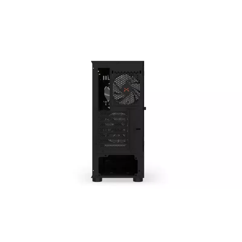 PC korpusas KRUX VAKO KRX0132 ATX juodas — grūdintas stiklas, RGB, tinka Mini‑ATX, GPU iki 31 cm, CPU aušintuvas iki 15,9 cm