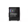 PC korpusas KRUX VAKO KRX0132 ATX juodas — grūdintas stiklas, RGB, tinka Mini‑ATX, GPU iki 31 cm, CPU aušintuvas iki 15,9 cm