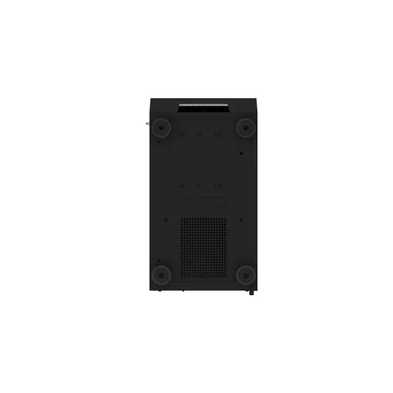 PC korpusas KRUX VAKO KRX0132 ATX juodas — grūdintas stiklas, RGB, tinka Mini‑ATX, GPU iki 31 cm, CPU aušintuvas iki 15,9 cm