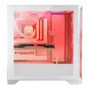 PC korpusas MODECOM VOLCANO EXPANSE S APEX ARGB Midi Tower baltas