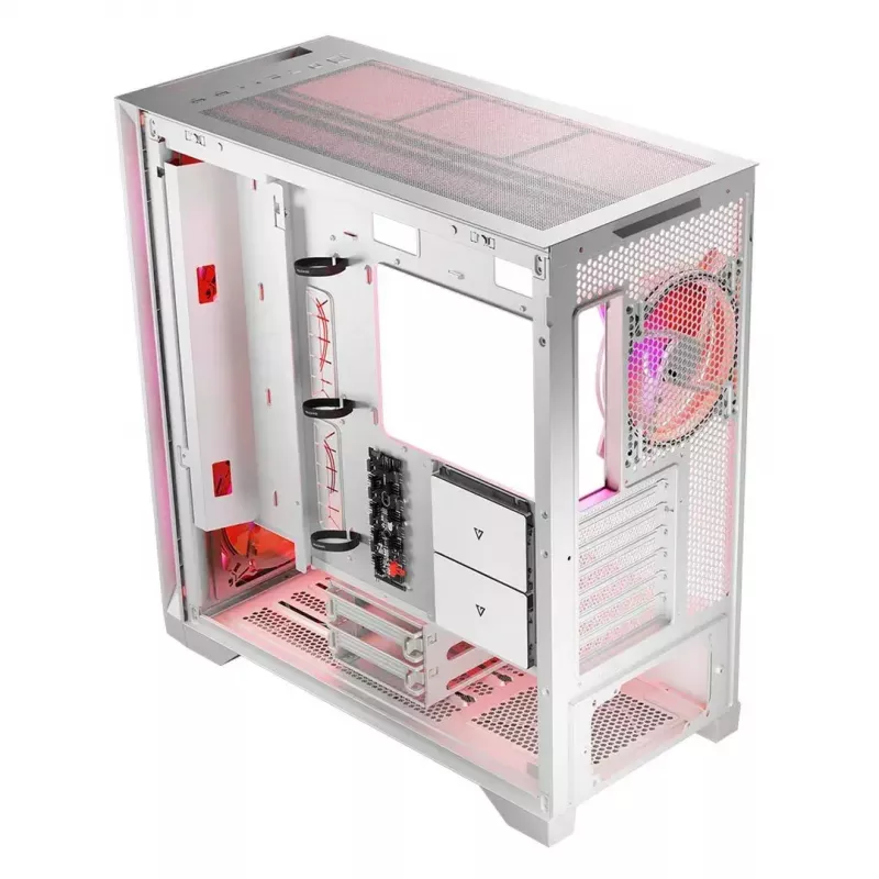 PC korpusas MODECOM VOLCANO EXPANSE S APEX ARGB Midi Tower baltas