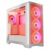 PC korpusas MODECOM VOLCANO EXPANSE S APEX ARGB Midi Tower baltas