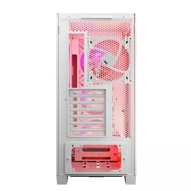 PC korpusas MODECOM VOLCANO EXPANSE S APEX ARGB Midi Tower baltas