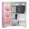 PC korpusas MODECOM VOLCANO EXPANSE S APEX ARGB Midi Tower baltas