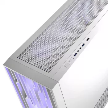 Modecom Volcano Perun Apex ARGB Midi kompiuterio korpusas, baltos spalvos