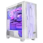 Modecom Volcano Perun Apex ARGB Midi kompiuterio korpusas, baltos spalvos