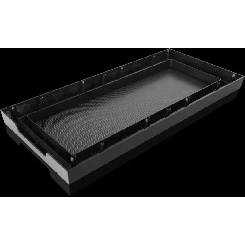 PC korpusas Versa XM1 juodas plieninis su 120mm ventiliatoriumi ir USB 3.0 - juodas