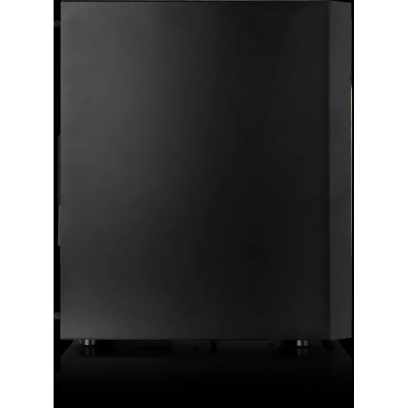 PC korpusas Versa XM1 juodas plieninis su 120mm ventiliatoriumi ir USB 3.0 - juodas