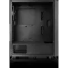 PC korpusas Versa XM1 juodas plieninis su 120mm ventiliatoriumi ir USB 3.0 - juodas