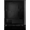 PC korpusas Versa XM1 juodas plieninis su 120mm ventiliatoriumi ir USB 3.0 - juodas
