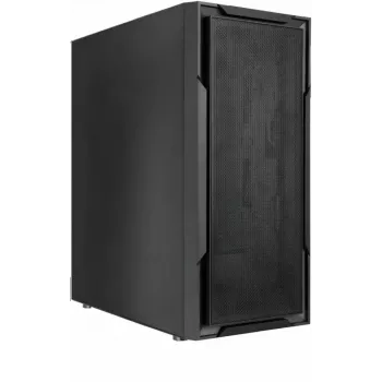 PC korpusas Versa XM1 juodas plieninis su 120mm ventiliatoriumi ir USB 3.0 - juodas