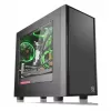 PC korpusas Thermaltake Versa H17 Window Micro Tower juodas