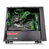 PC korpusas Thermaltake Versa H17 Window Micro Tower juodas