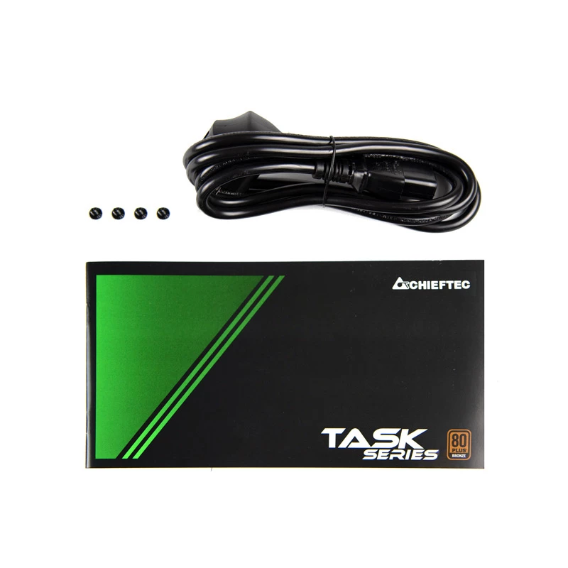 Maitinimo blokas Chieftec Task TPS-500S 500 W 24-pin ATX ATX juodas