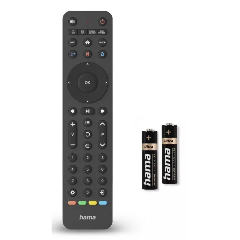 Hama 00221055 universalus nuotolinio valdymo pultas IR belaidis TV 43 mygtukai