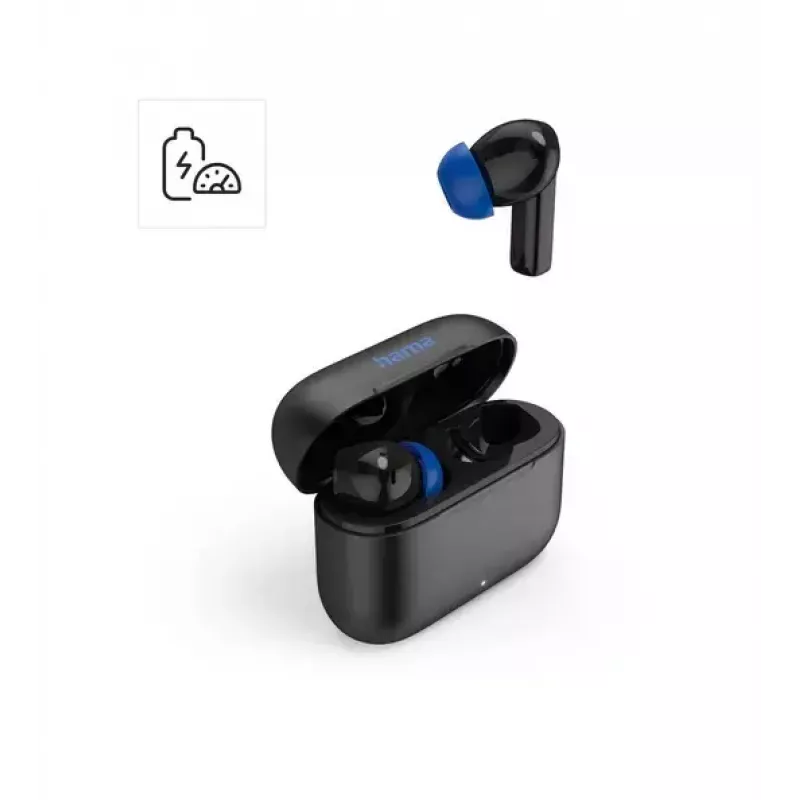 Hama Passion Clear II belaidės ausinės TWS į ausis juodos