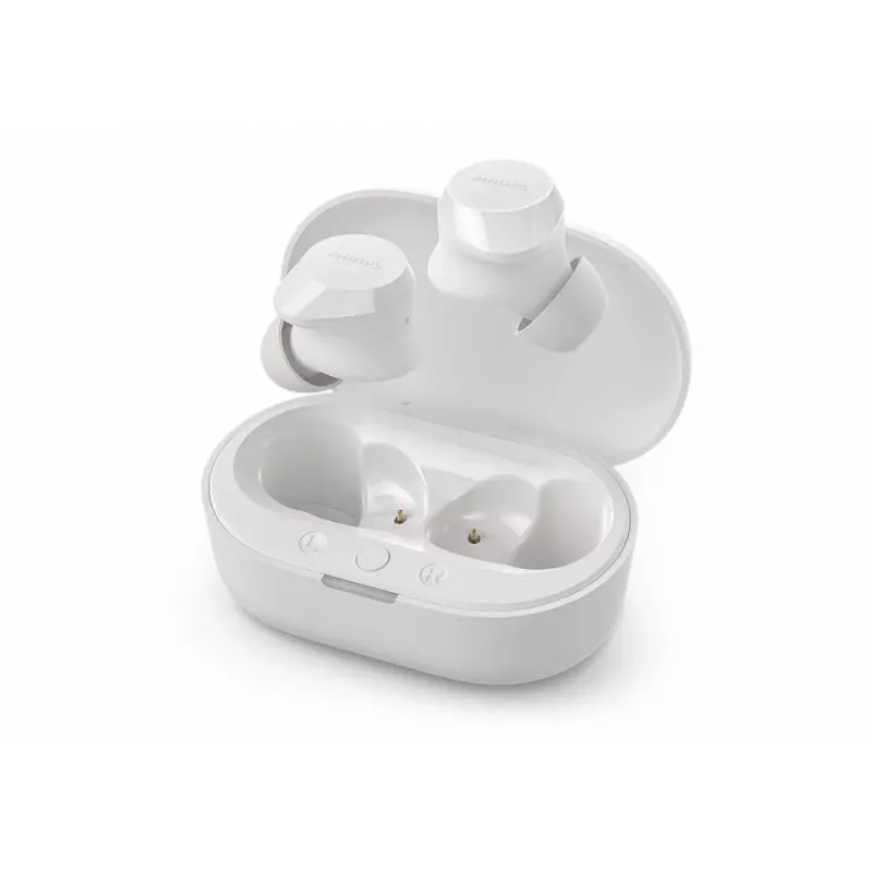 Philips TAT1209WT/00 belaidės ausinės True Wireless Stereo (TWS) Į ausį Skambučiams/Muzikai Bluetooth Baltos