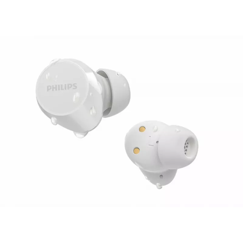 Philips TAT1209WT/00 belaidės ausinės True Wireless Stereo (TWS) Į ausį Skambučiams/Muzikai Bluetooth Baltos