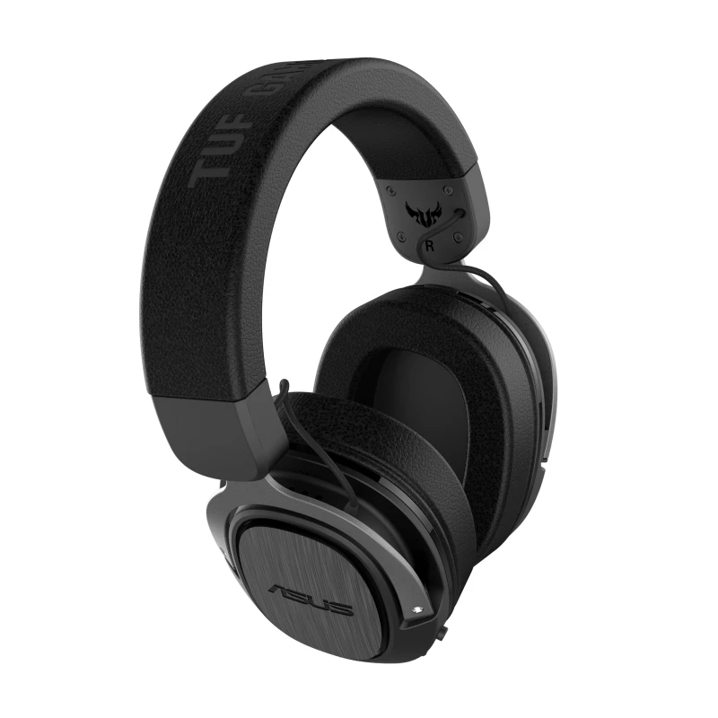 Ausinės ASUS TUF Gaming H3 Wireless, juostinės, USB Type-C, pilkos