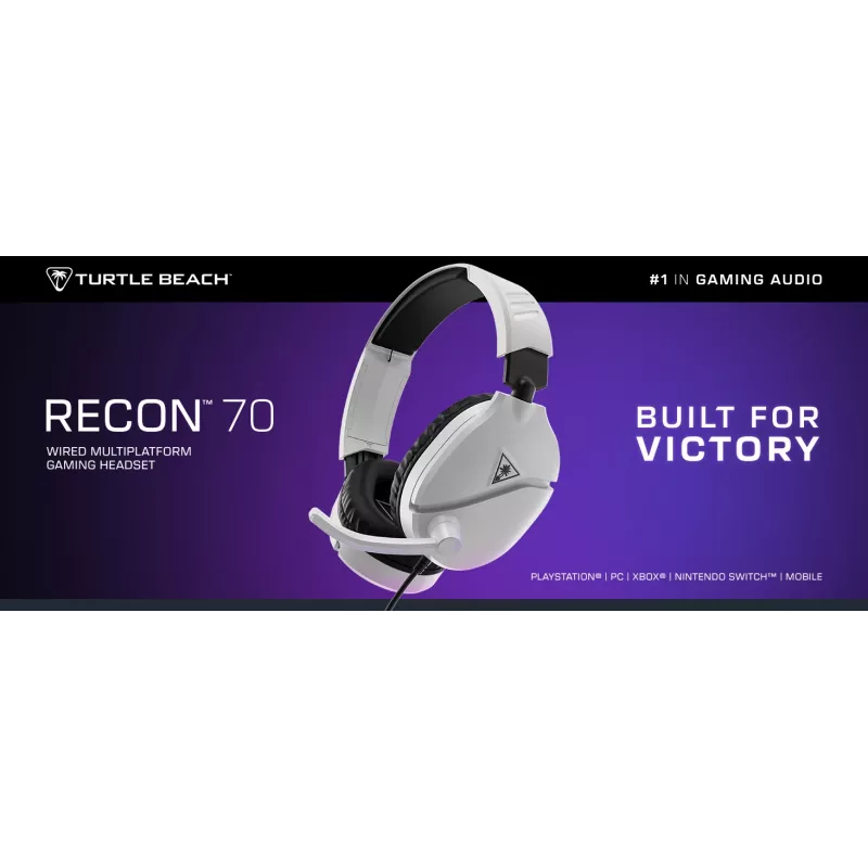 Žaidimų ausinės Turtle Beach Recon 70