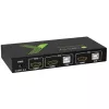 Techly 2x1 USB HDMI KVM jungiklis 4Kx2K IDATA KVM-HDMI2U juodas