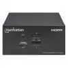 KVM jungiklis Manhattan 2 prievadų 4K HDMI USB garsas 2 kompiuteriams