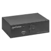 KVM jungiklis Manhattan DisplayPort 1.2 2 prievadai 4K@60Hz USB-A Garsas