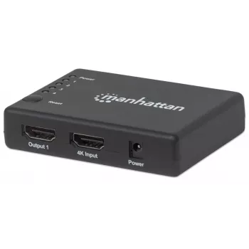 HDMI skirstytuvas Manhattan 4 prievadų kompaktiškas
