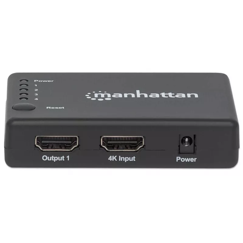 HDMI skirstytuvas Manhattan 4 prievadų kompaktiškas