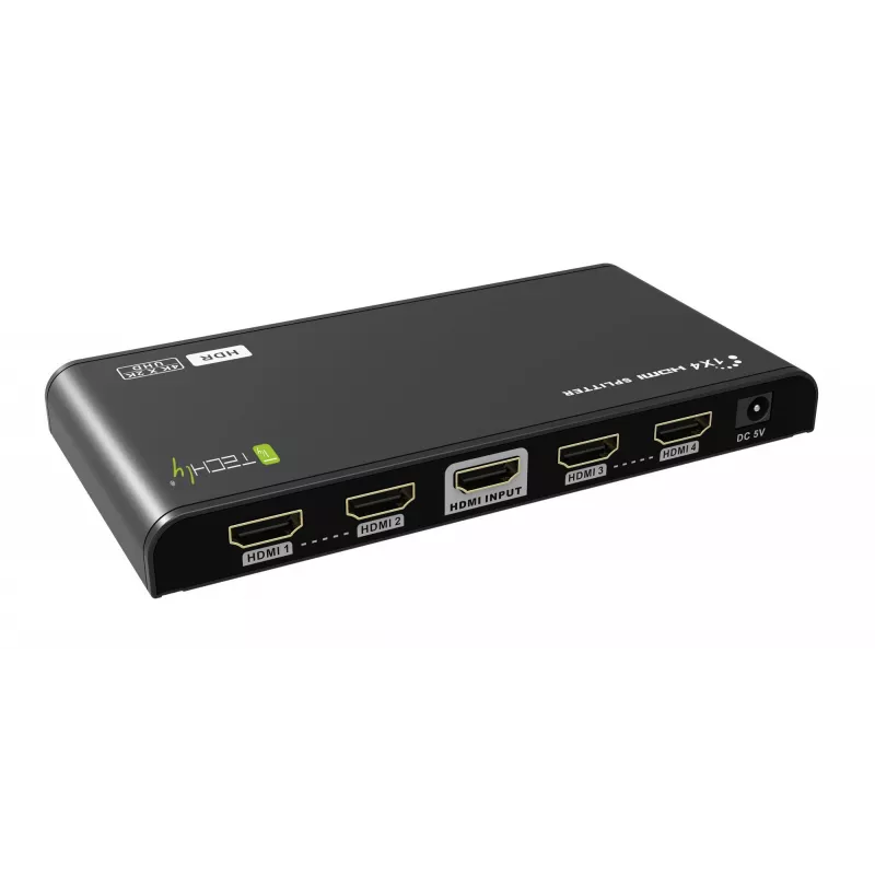 Techly IDATA HDMI2-4K4HDR HDMI skirstytuvas 4x HDMI