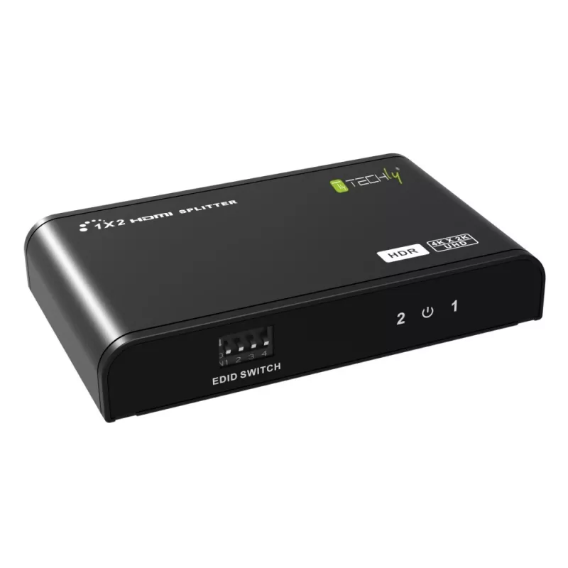 Techly IDATA HDMI2-4K2HDR HDMI skirstytuvas 2x HDMI