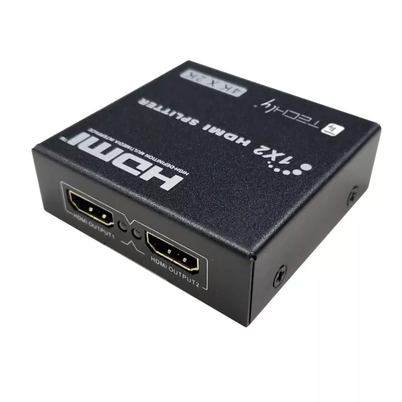 HDMI skirstytuvas Techly IDATA HDMI-4K230 2x HDMI 3840x2160 juodas