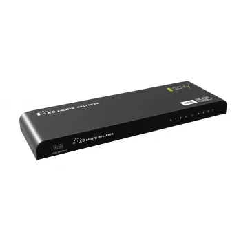 Techly IDATA HDMI2-4K8HDR HDMI skirstytuvas 8x HDMI