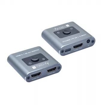 HDMI jungiklis Techly IDATA HDMI-2128KT 60Hz 2m 5V 1A