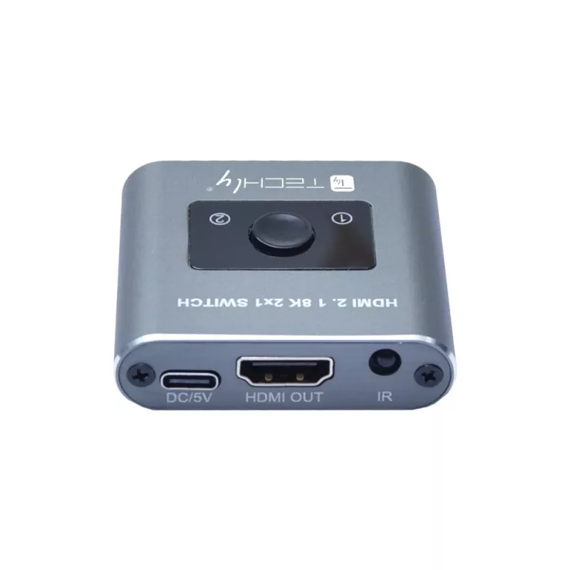 HDMI jungiklis Techly IDATA HDMI-2128KT 60Hz 2m 5V 1A
