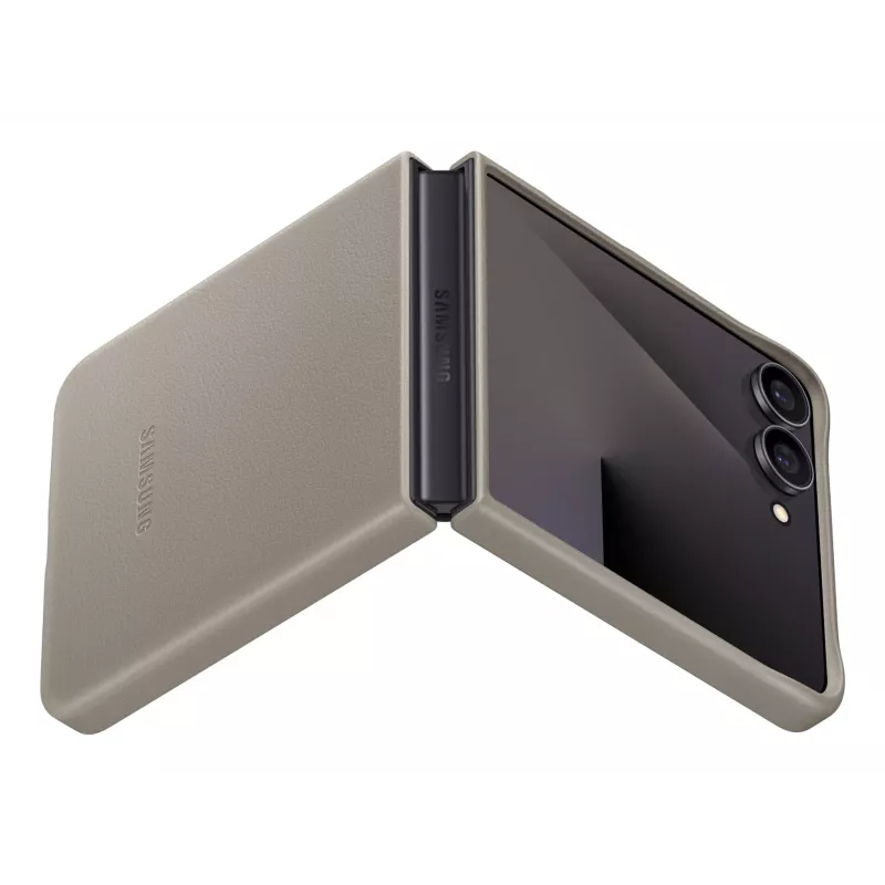 Apsauginis dėklas Samsung Galaxy Flip7, Samsung EF-VF766PJEGWW, taupe