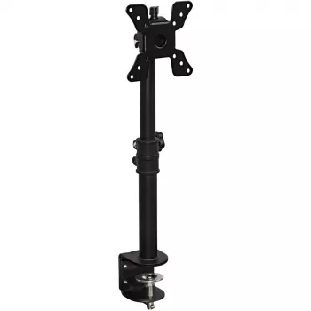 Techly ICA-LCD 500BK stalo monitoriaus laikiklis 13–30 colių (76,2 cm), iki 15 kg, VESA 75x75/100x100, juodas