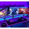 Techly ICA-LCD-482-T trijų monitorių stovas ant stalo, 13-24 colių