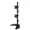 Laikiklis dviems monitoriams Techly ICA-LCD 2520V 68,6 cm (27 col.) stalas Juoda