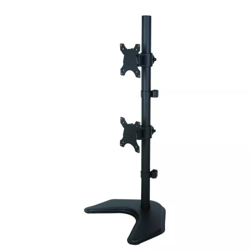 Laikiklis dviems monitoriams Techly ICA-LCD 2520V 68,6 cm (27 col.) stalas Juoda