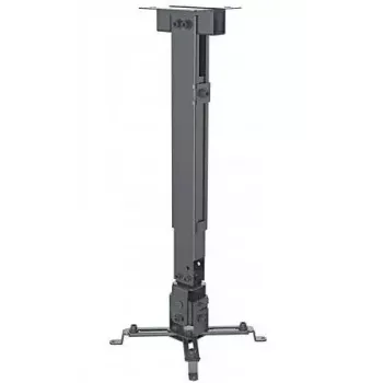 Manhattan Projektoriaus Laikiklis, Luboms arba Sienai, Pakreipiamas ir Sukamas, Aukštis: 43-65 cm, Maks. 20 kg, Juodas, Viso Gyvenimo Garantija