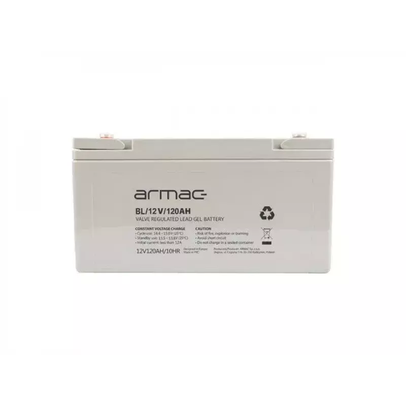 ARMAC BL/12V/120AH sandari VRLA gelinė baterija – 12 V 120 Ah, ilgaamžė