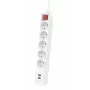 Hama 44133758 ilgintuvas 1,4 m 5 kištukinių lizdų Baltas