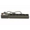 Apsauginis filtras Lestar LX 610 G-A – 6 IEC 320 lizdai, 1,5 m laidas, 155 J, 230 V, juodas