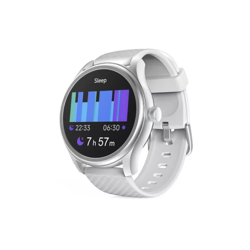 Hama 5010 3.51 cm (1.38 coli) LCD jutiklinis ekranas 46 mm skaitmeninė apyrankė sidabrinė